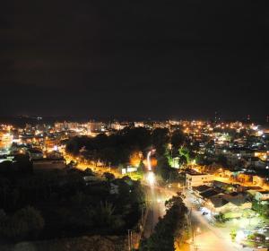 Vista noturna da cidade de Veranópolis